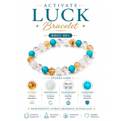 Activate Luck Crystal Bracelet