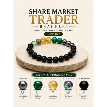 Share Market Trader Crystal Bracelet